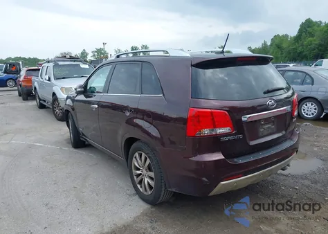 2012 Kia Sorento Sx V6 z USA, uszkodzony, nr VIN 5XYKWDA2XCG261441